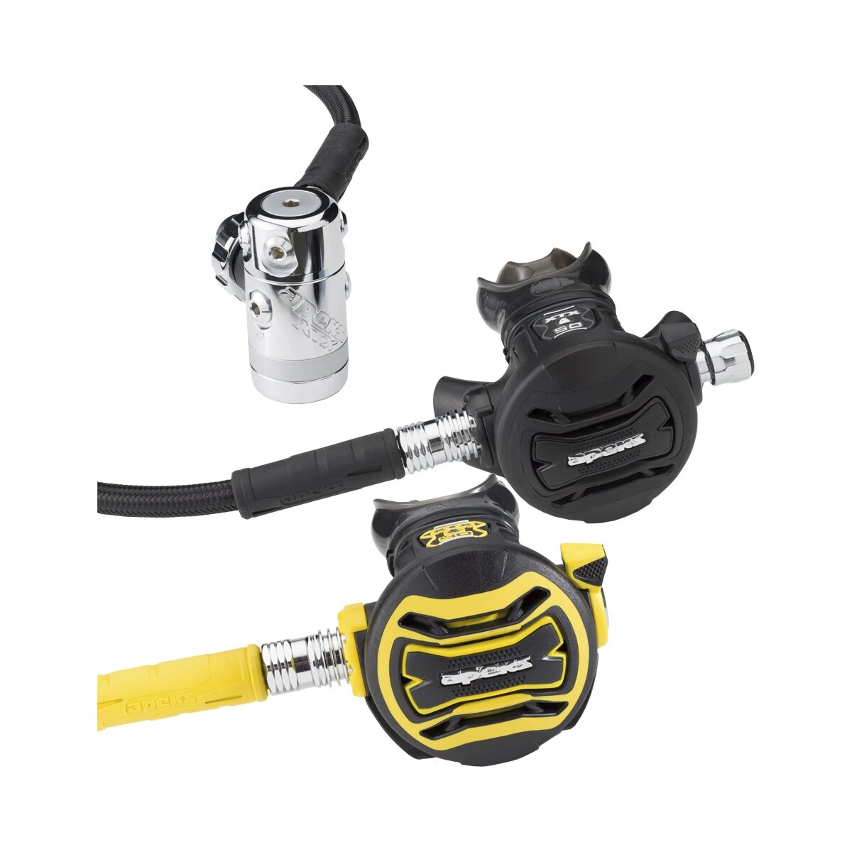 Atemreglerset XTX 50 Din + XTX40 Octo. Set 3 Atemreglerset XTX 50 Din + XTX40 Octo. Set