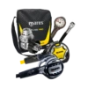 Mares Atemregler Komplettset Atlas 62X Mit Octopus Dual / Atemreglertasche / Finimeter / Inflatorschlauch -WasserSportProfi atemregler komplettset atlas 62x mit octopus dual atemreglertasche finimeter inflatorschlauch