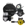 Aqua Lung Atemregler Komplettset Helix Compact Pro + Octopus / Automatentasche / Finimeter / Inflatorschlauch -WasserSportProfi atemregler komplettset helix compact pro octopus automatentasche finimeter inflatorschlauch