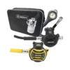 Atemregler Komplettset XTX50 Din + Oct. XTX40 Set / Automatentasche / Finimeter / Inflatorschlauch -WasserSportProfi atemregler komplettset xtx50 din oct xtx40 set automatentasche finimeter inflatorschlauch