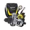 Atemreglerkomplettset MK19 EVO DIN / A700 / S270 / Atemreglertasche / Finimeter / Inflatorschlauch -WasserSportProfi atemreglerkomplettset mk19 evo din a700 s270 atemreglertasche finimeter inflatorschlauch