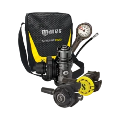 Atemreglerkomplettset MK19 EVO BT / G260 Carbon / R105 / Atemreglertasche / Finimeter / Inflatorschlauch