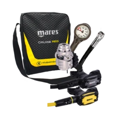Mares Atemreglerkomplettset SXS 62X Mit Octopus SXS / Atemreglertasche / Finimeter / Inflatorschlauch