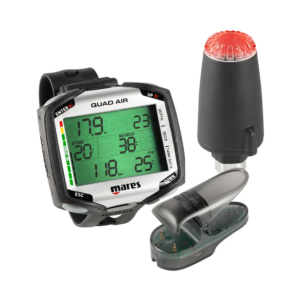 Mares Quad Air Mit Sender Und Interface 3 Mares Quad Air Mit Sender Und Interface