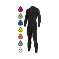 Oneflex 5mm Rückenreißverschluss Herren