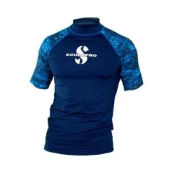 AEGEAN Rash Guard Kurzarm Herren UPF50