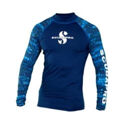 AEGEAN Rash Guard Langarm Herren UPF50