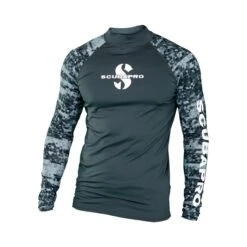 GRAPHITE Rash Guard Langarm Herren UPF50