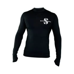 SWIM Schwarz Rash Guard Langarm Herren UPF50
