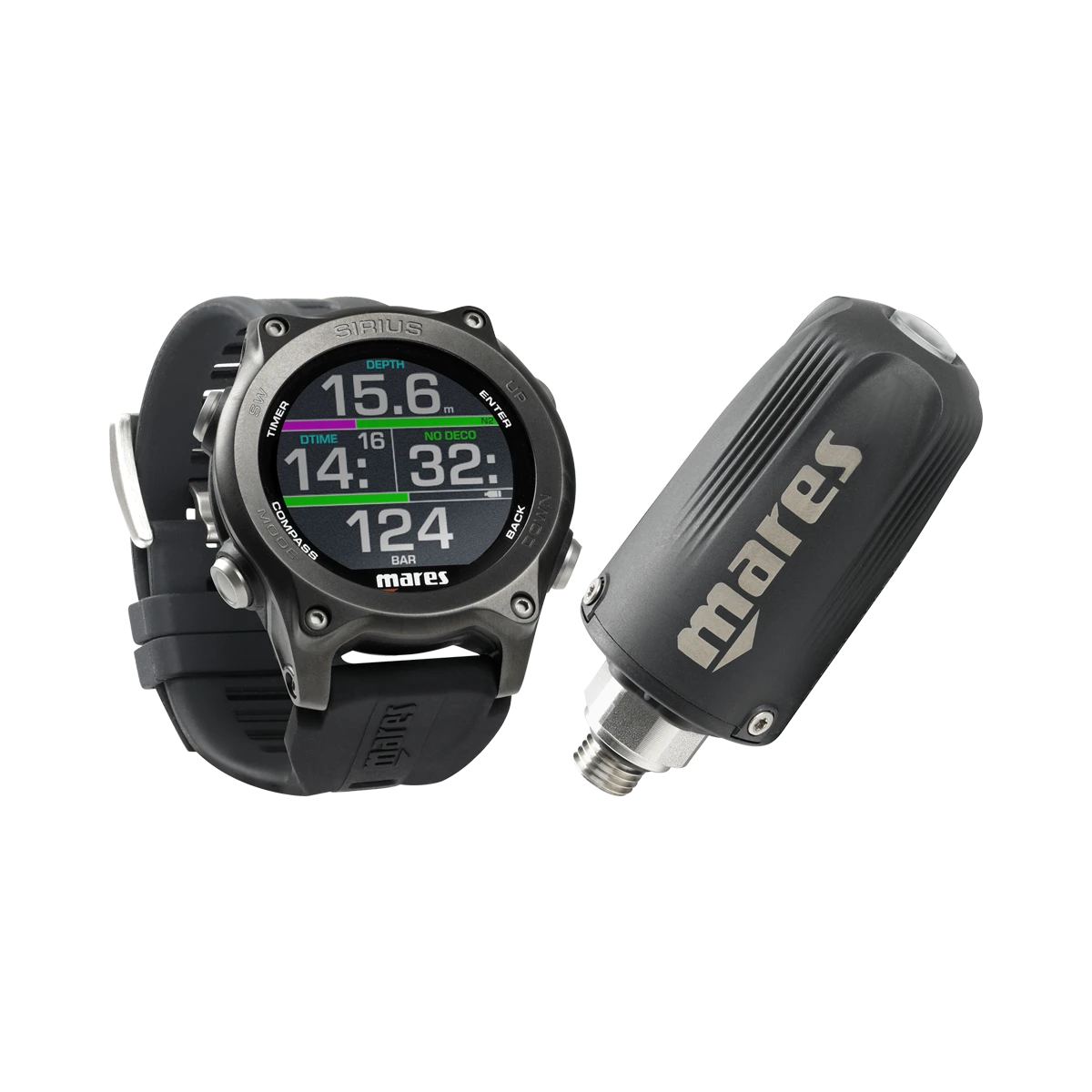 Mares Sirius Computer Mit LED Tank Modul 2.0 4 Mares Sirius Computer Mit LED Tank Modul 2.0 – Bild 2