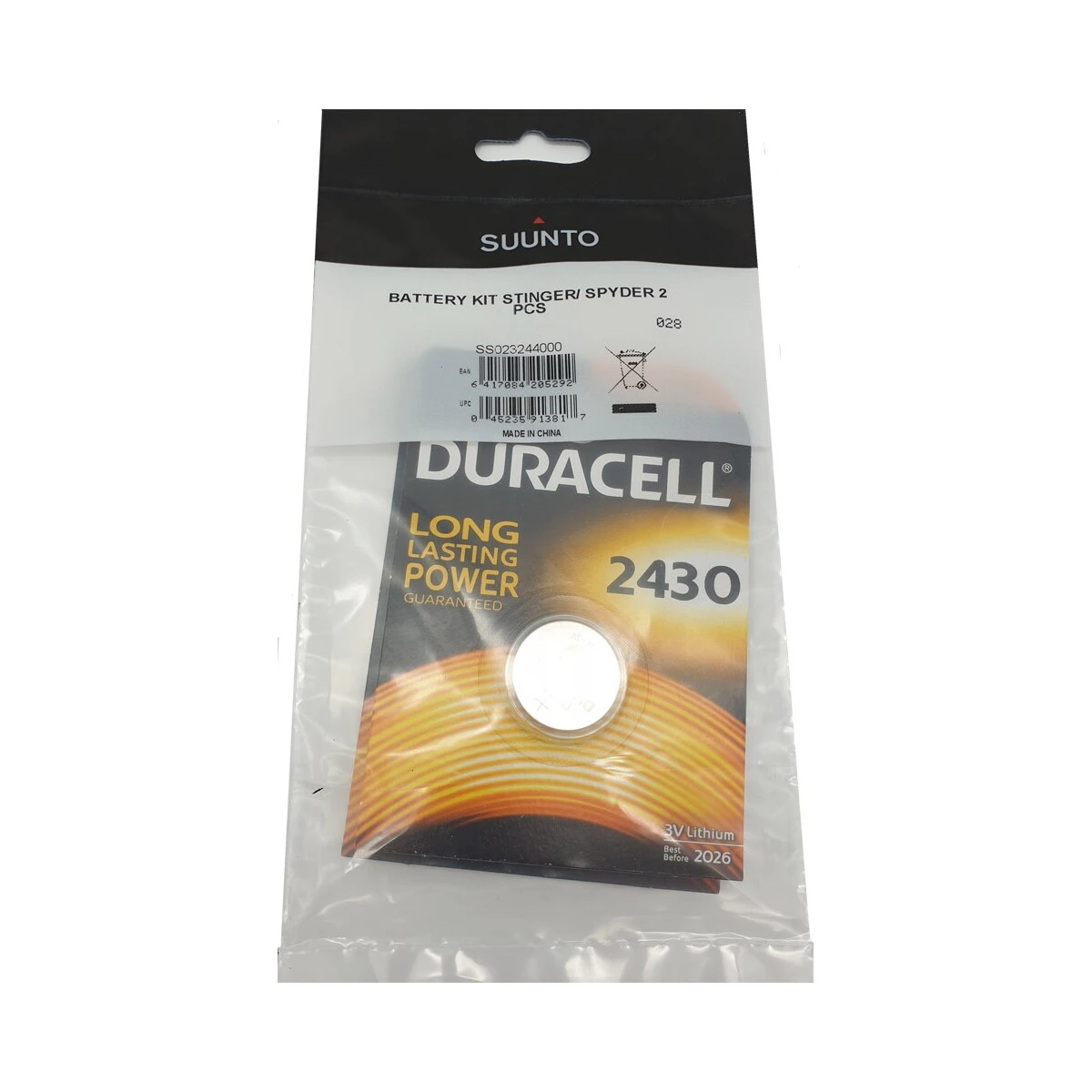 Suunto Batterie Kit STINGER/ SPYDER 2ER-SET 3 Suunto Batterie Kit STINGER/ SPYDER 2ER-SET