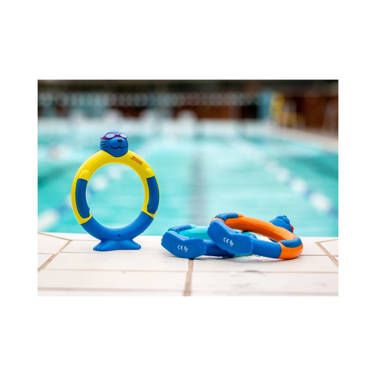 Zoggs Zoggy Dive Rings Tauchringe 4 Zoggs Zoggy Dive Rings Tauchringe – Bild 2